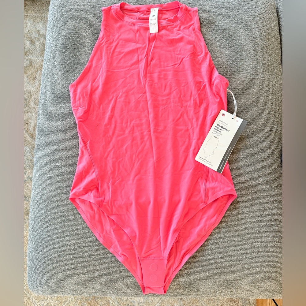 Lululemon Athletica Pink Bodysuit One Piece
